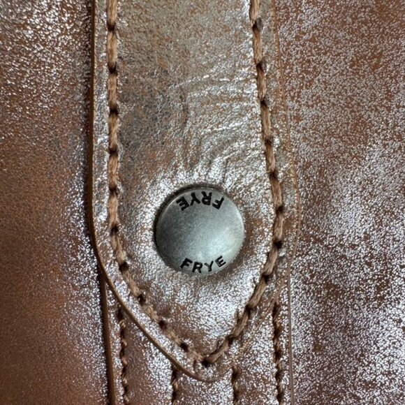 FRYE NWT Melissa Shopper Tote in Silver Multi - Picture 12 of 14